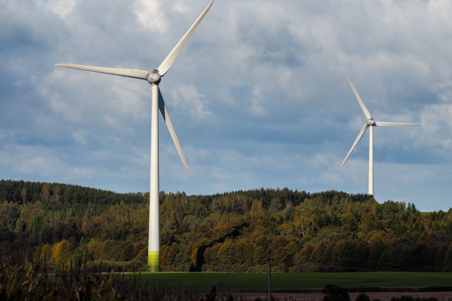 Siekiama pagaliau realybe paversti kone dešimtmetį bandomą įgyvendinti elektrą gaminsiančių vėjo malūnų parko projektą.<br>V.Ščiavinsko nuotr.