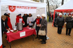 Šiauliuose – gerumo akcijos maratono „Maltiečių sriuba“ pradžia