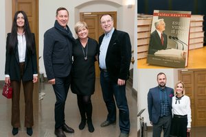 V. Adamkaus knygos pristatymas – be paties prezidento: neišleido gydytojai