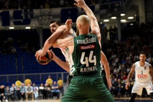 Podgoricoje „Budučnost“ beveik pusę rungtynių bandė priešintis „Žalgiriui“