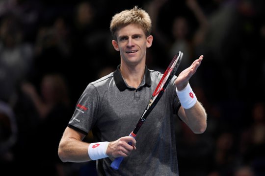 K. Andersonas ir K. Nishikori pergalėmis pradėjo ATP sezono finalo turnyrą