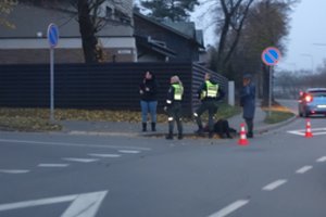 Nelaimė Kaune – automobilis partrenkė pėsčiąją