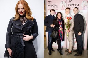 Grožio fiestoje spindėjo Donata Virbilaitė ir Kazlauskų šeimyna