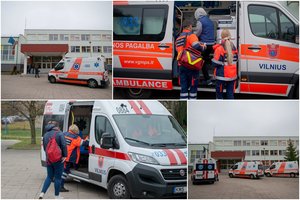 Po dujų atakos Vilniaus gimnazijoje ligoninėje atsidūrė 21 moksleivis