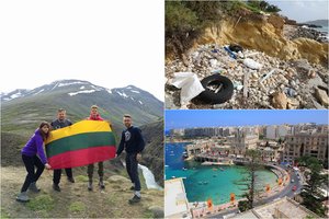 Dvi populiarias salas aplankęs P. Ambrazevičius: šiukšlės iki kelių ir pievose aptvertos gėlės