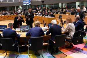 ES ministrai atsargiai žiūri į galimybę greitai pasiekti susitarimą dėl „Brexit“