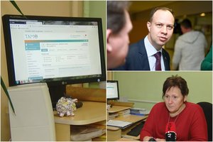 Vyno reklamą elektroniniame dienyne išvydę tėvai šokiruoti, A. Veryga nustebęs