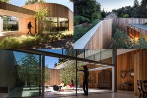 Kad netektų žiūrėti į kaimynų sienas, architektai pasiūlė labai savitą išeitį