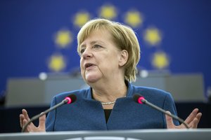 Angela Merkel pristatė savo Europos ateities viziją