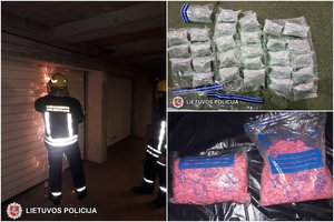 Vilniaus policija prisikasė iki narkotikų kontrabandininkų: pareigūnų rankose atsidūrė 8 kg kvaišalų