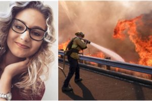 Košmariškus gaisrus Kalifornijoje išgyvenusi lietuvė: „Dar niekada nesu regėjus nieko panašaus“