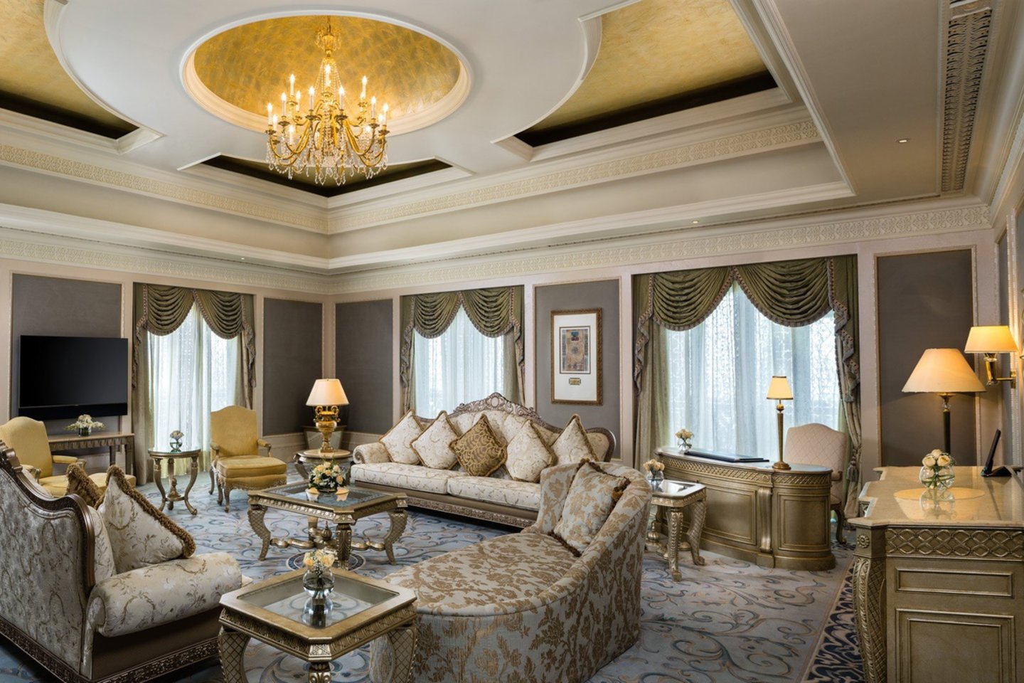 „Emirates Palace“ viešbutis Abu Dabyje.<br>kempinski.com nuotr.
