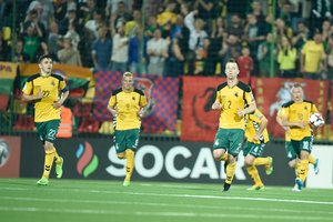 Lietuvos futbolo rinktinės kelyje – vos vieną kartą tarpusavio mačuose nugalėta komanda