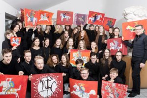 Nacionalinės M. K. Čiurlionio menų mokyklos chorui – 70 metų