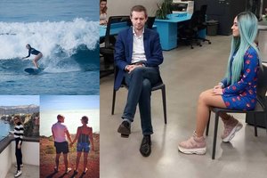 Asmenukėse – Andrius Tapinas su Monika Šalčiūte ir gražuolių atostogos