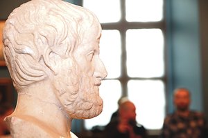 Aristotelio biustas – priekaištas trumparegiškos politikos vykdytojams