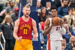 Energingas Domanto Sabonio žaidimas padėjo „Pacers“ švęsti pergalę