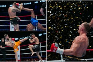 Vilniuje – S. Maslobojevo triumfas, įspūdingi nokautai ir be kovos likęs E. Petrauskas