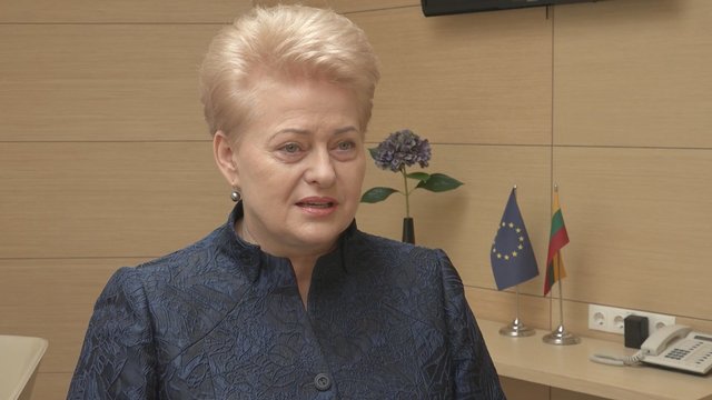 Dalia Grybauskaitė sveikina visus Latvijos žmones šimtmečio proga