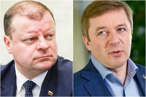 Seime – tarsi smėlio dėžėje: į skirtingas puses stojo R. Karbauskis ir S. Skvernelis
