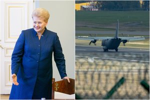 D. Grybauskaitės gėda tapęs lėktuvo gedimas: karininkas paaiškino, kas nutiko