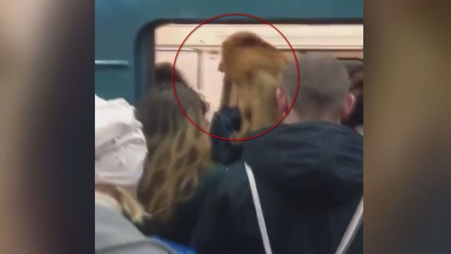 Maskvos metro pastebėtas vaizdas privertė pasitrinti akis – to dar nematė