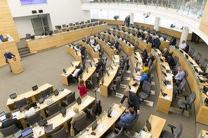 Degama žalia šviesa Seimo narių skaičiaus mažinimui iki 121