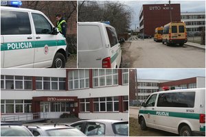 Vėl dujų ataka mokykloje – šį kartą mokykloje Marijampolėje