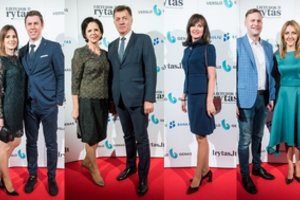 Į „Verslo geno“ iškilmingą apdovanojimų ceremoniją plūdo pasipuošę garbūs svečiai