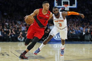 „Blazers“ ekipa po pergalės Niujorke įsitvirtino NBA viršūnėje