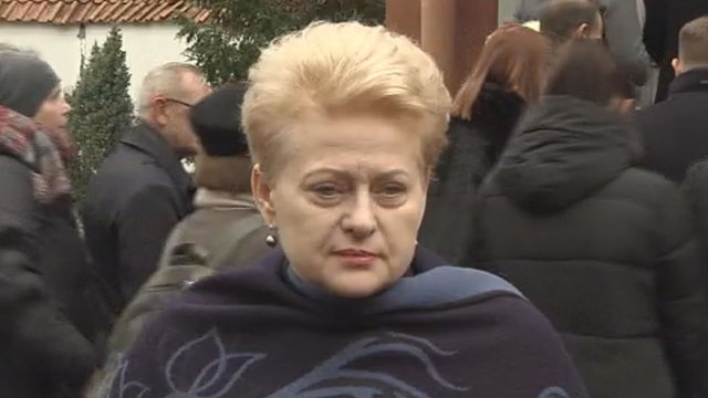 Dalia Grybauskaitė apie Eimuntą Nekrošių: „Jis mus augino, ugdė, švietė“