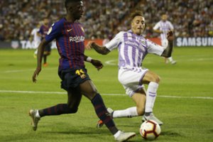 „Barcelona“ įklimpo – vėluojantis Ousmane'as Dembele tapo 40 mln. eurų našta