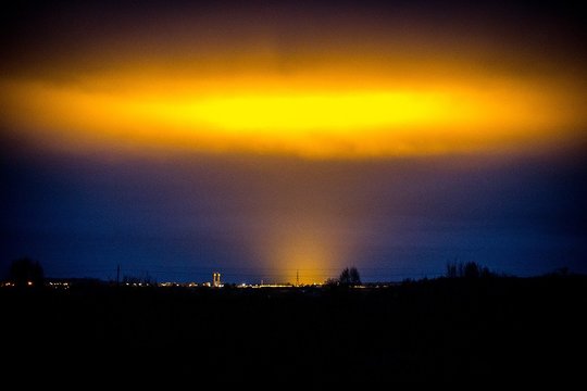 Įspūdingas vaizdas prie Elektrėnų pribloškė fotografą: „Primena atominį sprogimą“