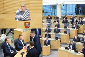 Seime – biudžeto svarstymas: projektą išvadino pasakomis ir rinkimine kampanija