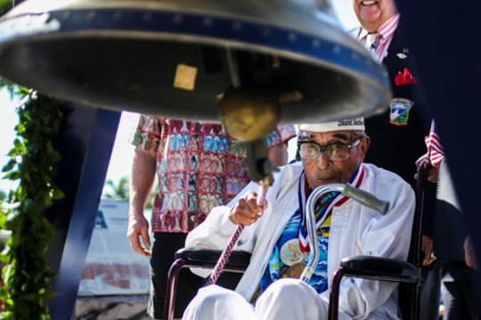 Būdamas 106 metų mirė seniausias Perl Harboro veteranas