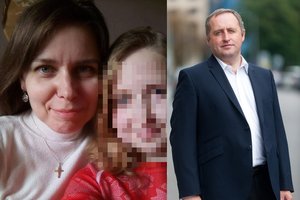 Žurnalisto Tomo Čyvo gyvenime vėl nemalonumai: buvusi žmona prašo paimti iš jo dukrą