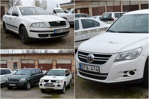 Šiaulių policija parduoda daugybę automobilių – stebina kainos