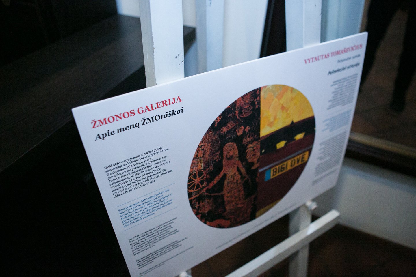  V.Tomaševičiaus parodos „Pašnekesiai virtuvėje" pristatymas Pažaislyje įsikūrusiame svetingumo komplekse „Monte Pacis".<br> G.Bitvinsko nuotr.