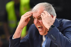 Įsiutęs Ž. Obradovičius per minutės pertraukėlę „drožė“ savo auklėtinius