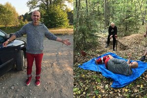 „Rimtų reikalų“ aktorių V. Kirejevą užkasė gyvą: „Ten laikas sustoja“