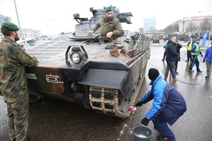 Vilniečius nustebino vaizdas miesto centre – iš kur čia atsirado vokiečių tankai?