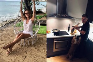 Asmenukėse – Astos Valentaitės atostogos ir Ryčio Žvagulio namų jaukumas