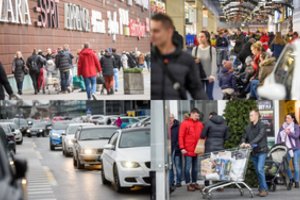 Lietuviai šturmuoja „Akropolius“: jau šiandien šluoja net tas prekes, kurioms nuolaida įsigalios tik rytoj