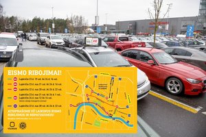 Vilniaus gatves sukaustė didžiulės spūstys: tam yra dvi neįprastos priežastys