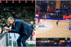 Eurolyga pripažino klaidą, kuri apvogė Kauno „Žalgirį“