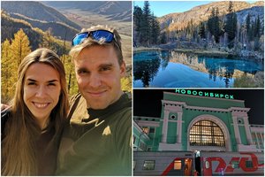 Į povestuvinę kelionę traukiniu per Rusiją išvykę lietuviai parsivežė ypatingą patirtį