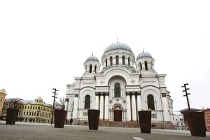Blokus pakeitę vazonai kauniečiams tapo šiukšliadėžėmis
