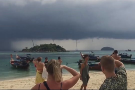 Poilsiautojai į reginį žiūrėjo su baime akyse – tai itin retas reiškinys