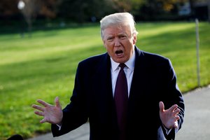 Donaldas Trumpas sako netikintis savo paties vyriausybės perspėjimu dėl klimato kaitos