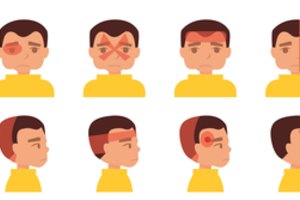 Galvos skausmo vieta atskleis tiesą apie skausmo priežastį